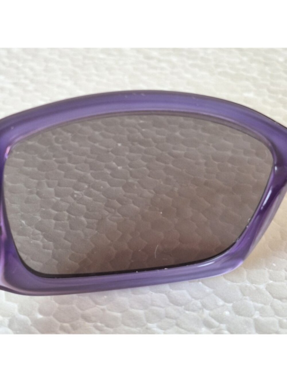 MISS SIXTY VINTAGE Y2K BLACK PURPLE RECTANGULAR FRAME SUNGLASSES - Picture 6 of 6